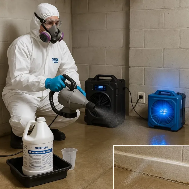 Sanitization and Odor Removal process in Brookfield, WI