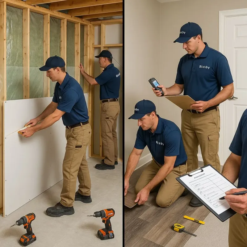 Repairs and Reconstruction process in Brookfield, WI